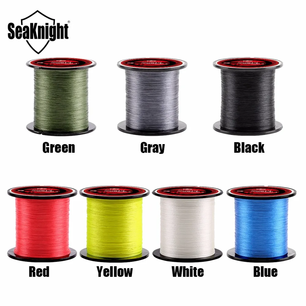 SeaKnight TriPoseidon 500M PE Fishing Line 4 Strands 8 10 20 30 40 60 80LB Braided | Спорт и развлечения