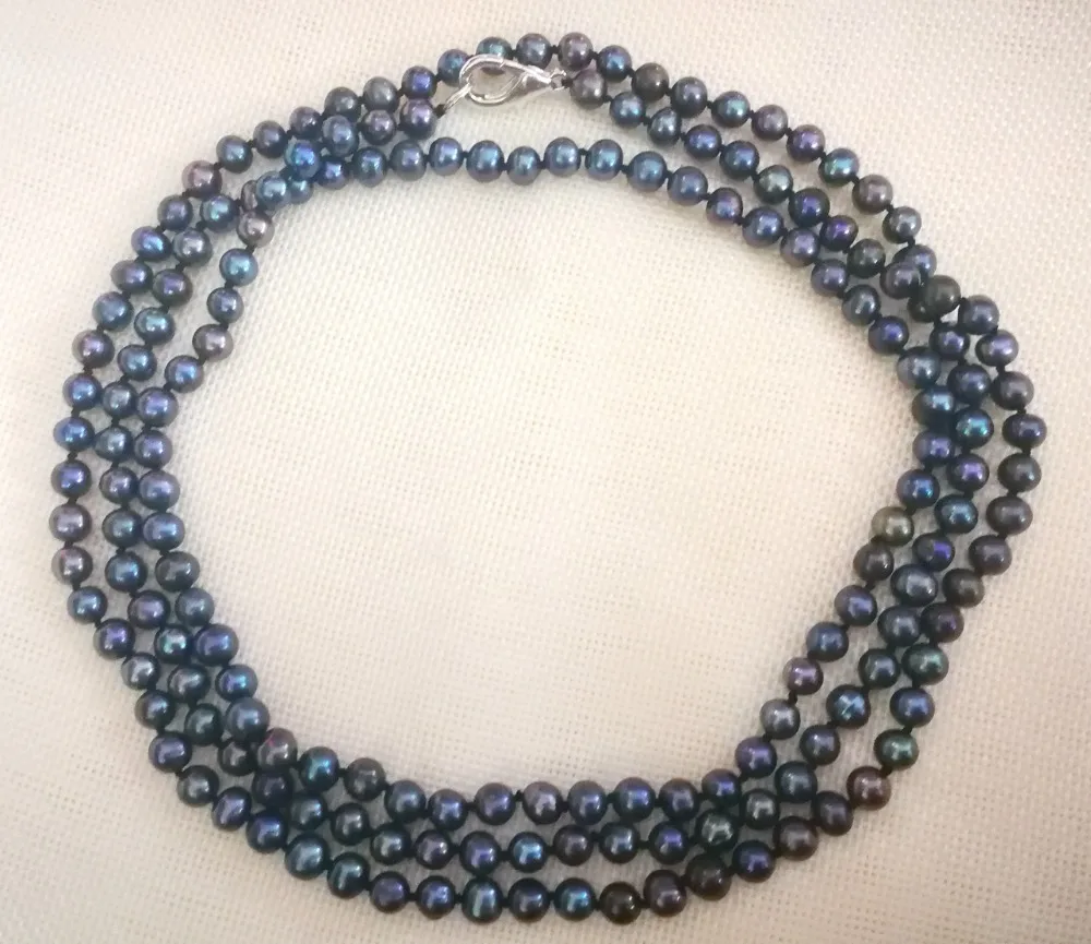 

Бусины Из Жемчуга, 127 см, 6 х7 мм