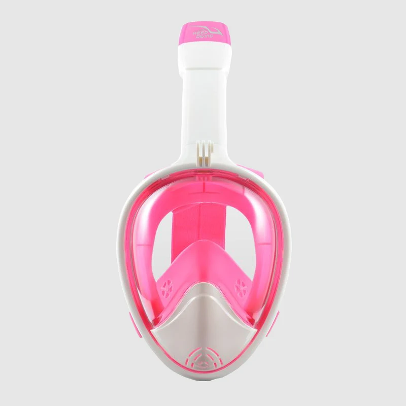 KEEP DIVING Snorkel Mask Underwater Anti Fog Full Face Snorkeling Diving Gopro 180 Degree Dry Easy Free Breath Dive Gear | Спорт и