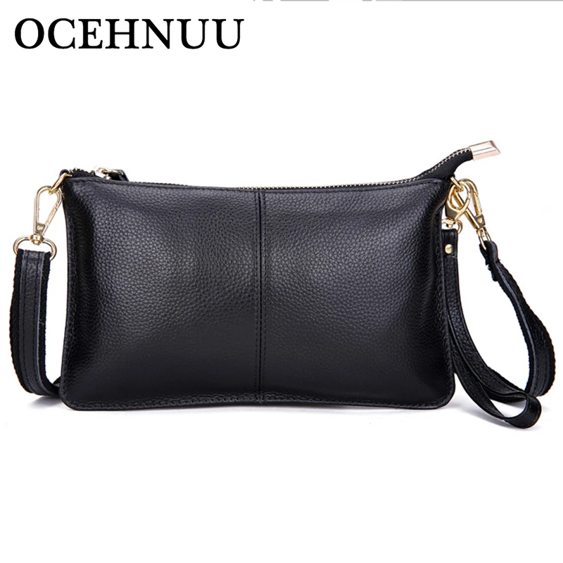 

OCEHNUU Soft Fashion Genuine Cow Leather Crossbody Bags For Women 2020 Women Messenger Bags Small Ladies Shoulder Bags Female