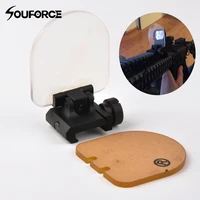 airsoft sight scope lens screen protector cover shield panel 20mm rail mount for rifle scope sight