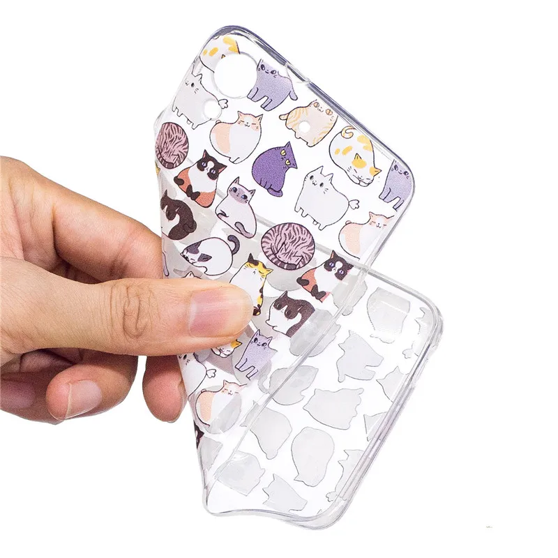 Wekays чехол для HTC Desire 626 650 628 A32 626W 626D 626S Мультфильм Единорог Мягкий Силиконовый ТПУ
