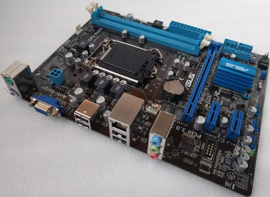 Оригинальная материнская плата ASUS P8H61-M LX3 плюс R2.0 DDR3 LGA 1155 Поддержка I3 I5 I7 H61 б/у Desktop motherborad