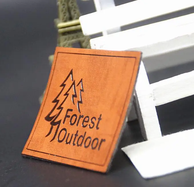 Оптовая продажа индивидуальные кожаные наклейки для джинсов кожаная этикетка