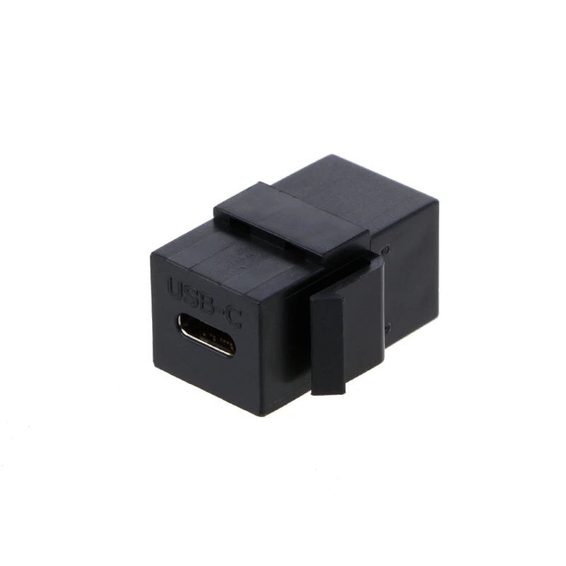 2021 Новый USB 3 1 Тип C женский разъемом Jack настенная розетка адаптер для монтажа на