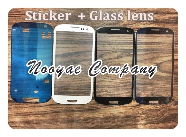 Стекло pantalla для samsung galaxy s3 (не дигитайзер ЖК дисплей) + стикер|Сенсорные панели