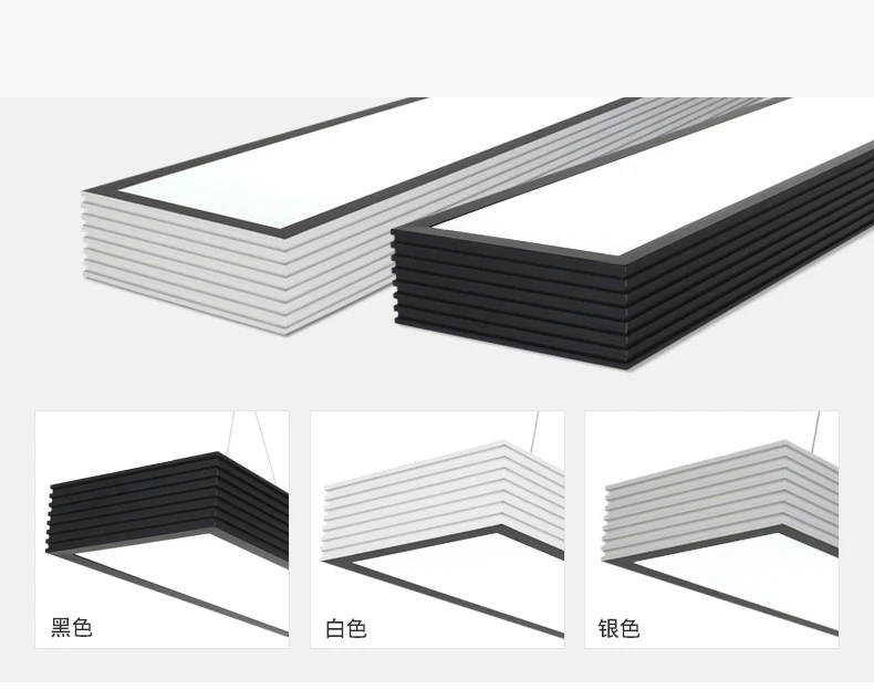 Офисные люстры светодиодсветодиодный для офиса пространства супермаркета кафе