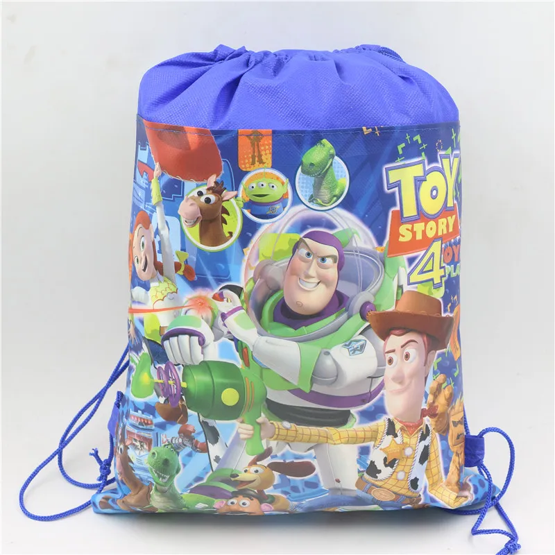 1pc \ много Toy Story украшения День рождения нетканый материал шнурок сумки душа