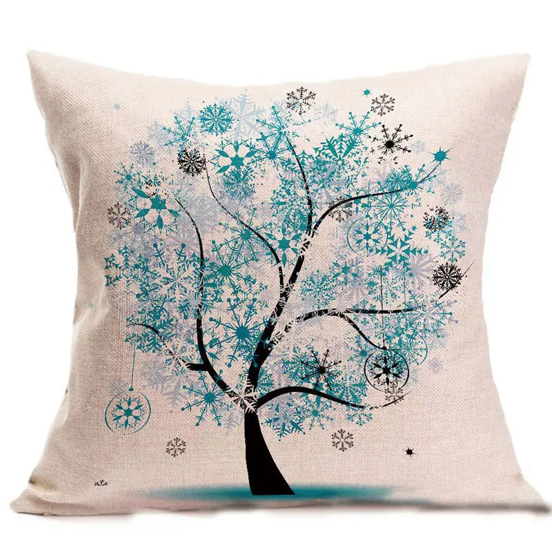 Горячие продажи цветок/красочные деревья/цветок печати диван подушки для