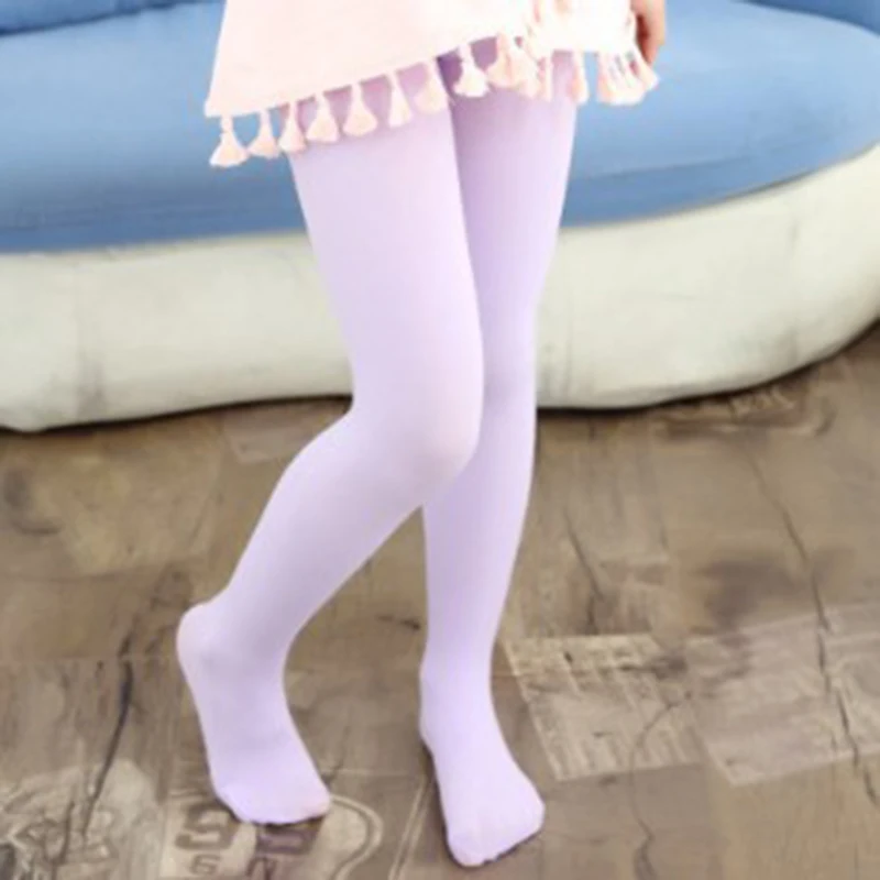 Детские колготки для балета девочек Непрозрачные Колготки чулочно носочные