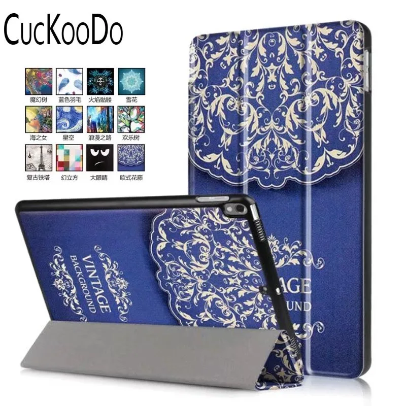 CucKooDo тонкий цветной чехол для рисования тонкая складная подставка умный с