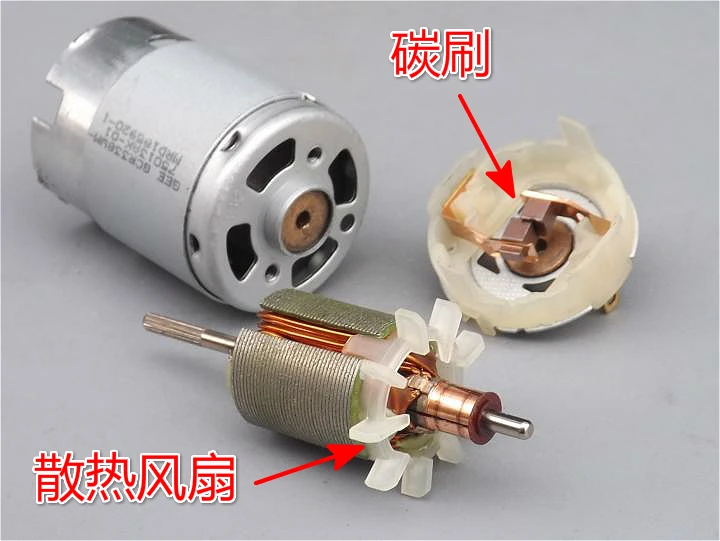 Модель 380 Φ модель высокой мощности 3 7 V 4 8 двигателя постоянного тока|dc motor|modeling dc