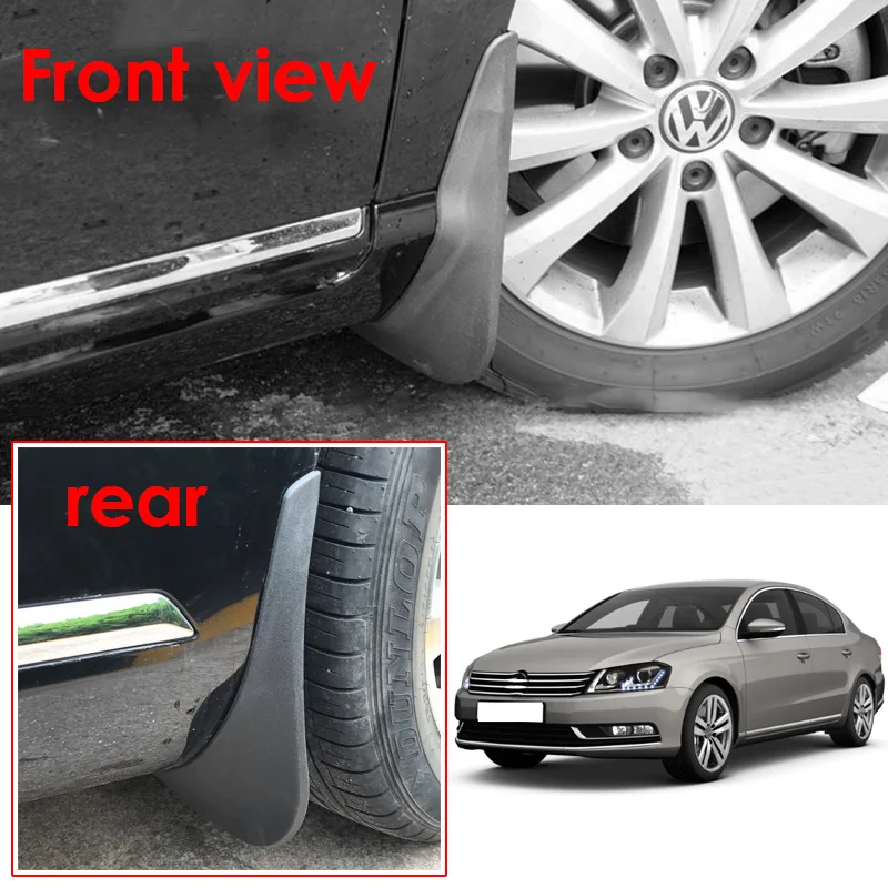 Для европейских VW Passat B7 2011 2014 2012 2013 Передние Задние формованные Автомобильные