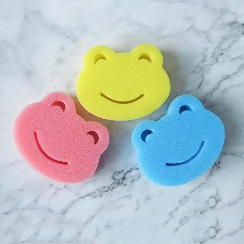 

Baby Soft Sponge Bath Brushes Kids Cartoon Shape Bathing Shower Products Children Bathroom Rubbing Brush Infant Drawing Tool Toy