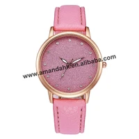 wholesale casual leather wristwatch women dress quartz watches women men sport wrist watches 8454