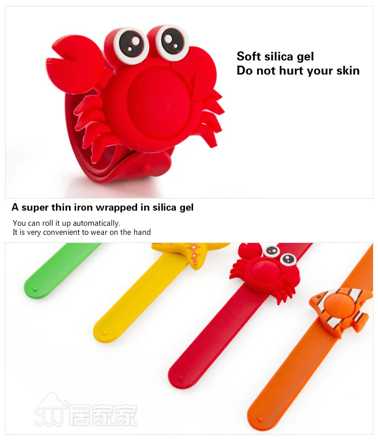 Детский 3D репеллент от комаров многоразовый милый мультяшный Домашний