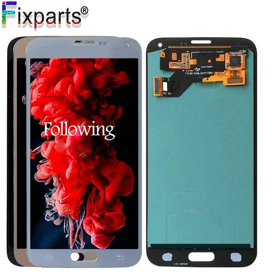 Супер AMOLED LCD S5 Neo для Samsung NEO дисплей G903 G903F кодирующий преобразователь сенсорного