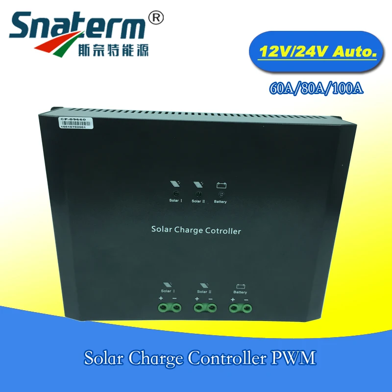 Автоматический регулятор солнечной панели 100 А/80 А/60 А 12 В/24 В|solar panel regulator|pwm solarpwm