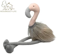 luxury mogo flamingo plush stuffed animal toys sweet gift for her fashion exqusitely home accessories desinger