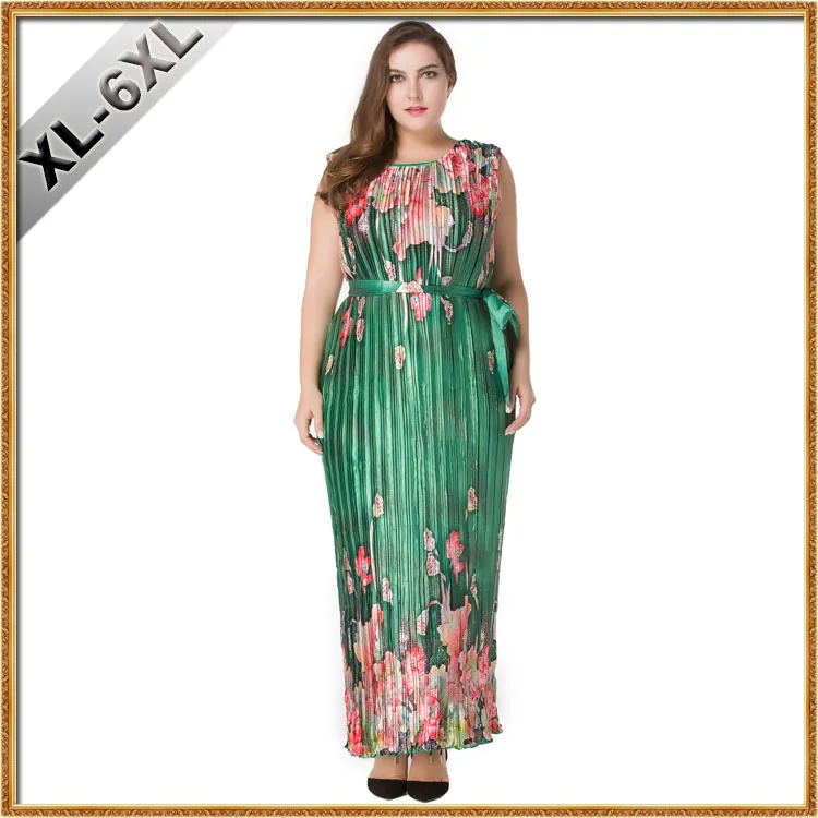 

New summer women's dresses print plus size XL-6XL summer dresses women's clothings summer clothes 7125