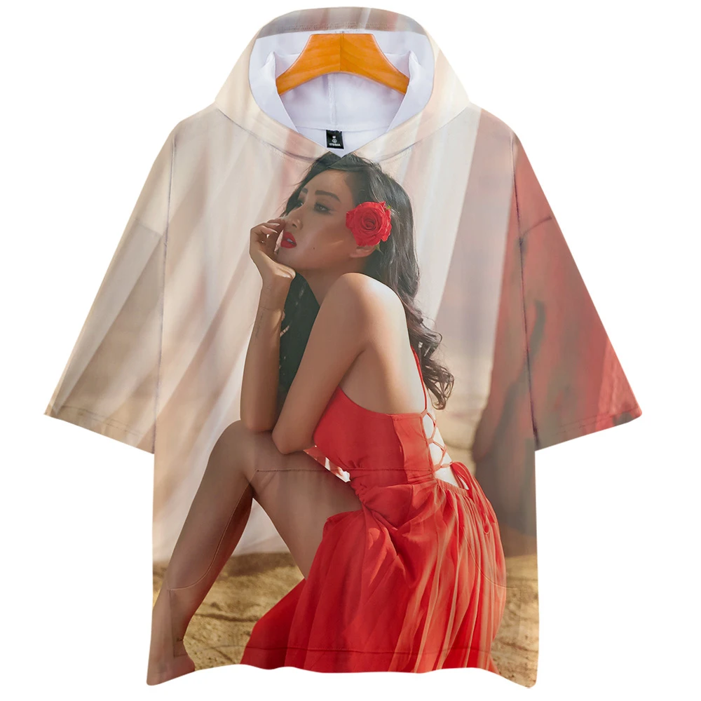 Корейские 3D толстовки MAMAMO модная футболка классная и дышащая с коротким рукавом