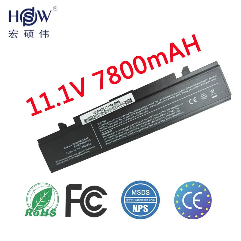 HSW ноутбука Батарея для samsung Q530 NP NT R540 JA02CA R540E R540I RF511 SF410 Батарея|samsung q530 battery|samsung