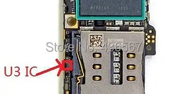 

60 шт./лот для 5 5 кнопок меню и удержания питания Кнопка управления ic U3 6-контактный чип IC