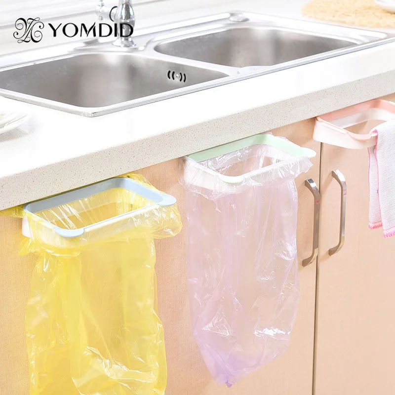 Вешалка для мусора стеллаж хранения прочный ABS пластик кухонный шкаф подвесной