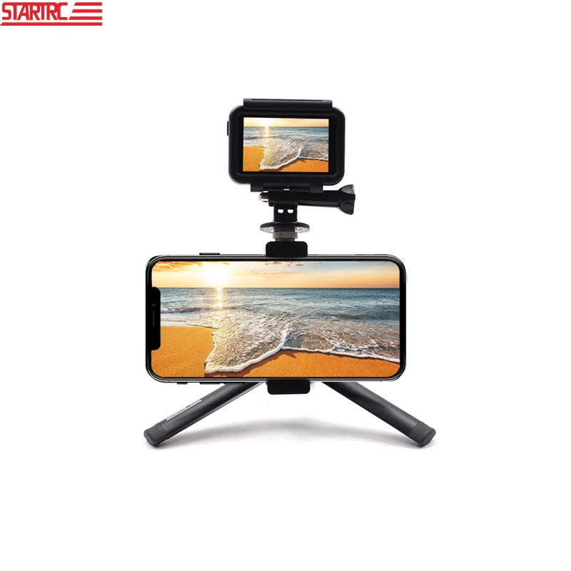 

STARTRC OSMO Action Expansion Kit Handheld Tripod With Phone Holder For DJI OSMO Action Camera Accessories