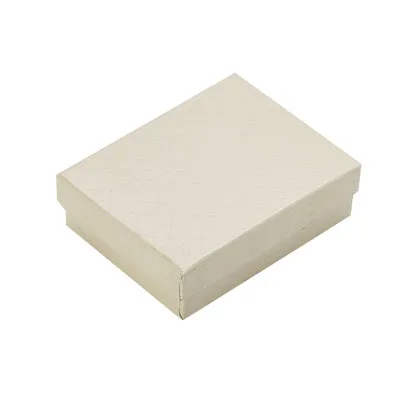 Beige 24 шт коробка ювелирных изделий 7*9*3 см Ювелирные наборы дисплей коробка многоцветная коробка кольца Упаковка для колье Подарочная упаковка для сережек черный спонж - Цвет: Beige
