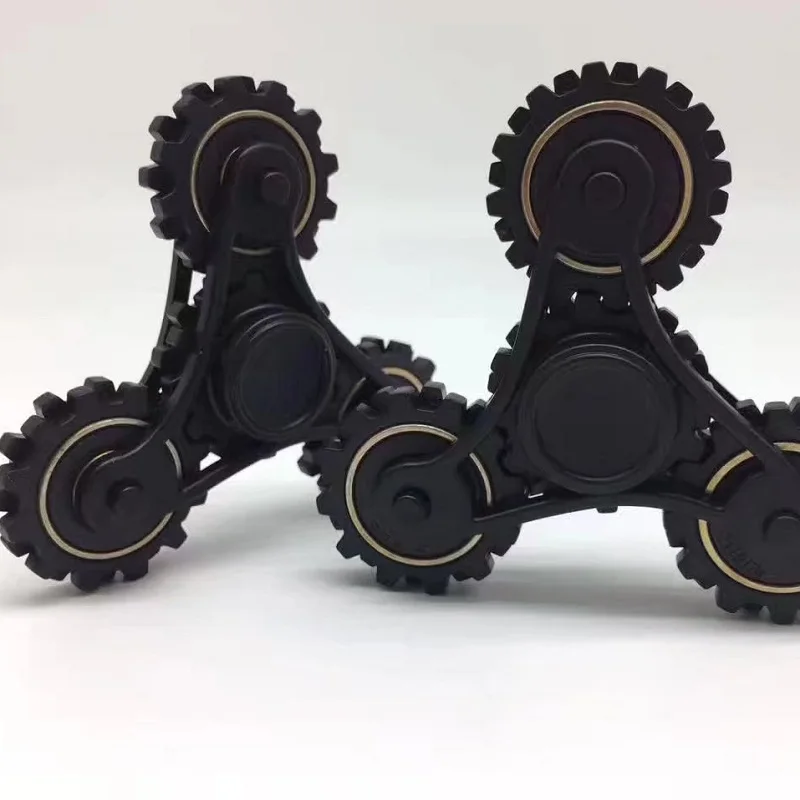 Ручной Spiner Непоседа игрушки непоседы блесны 4 Шестерни Spinner ерзает руки стресс