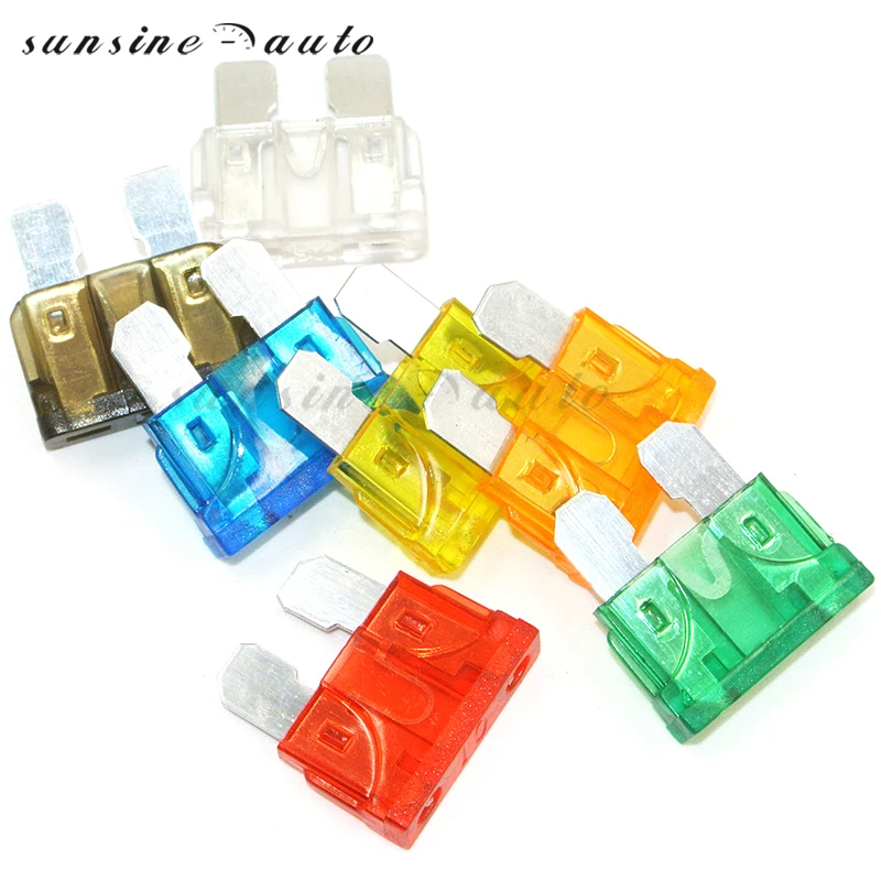 Truck Standard Blade Fuse Assortment 3a 5a 10a 15a 20a 25a 30a Car Boat Truck Suv Auto Replacement Fuses