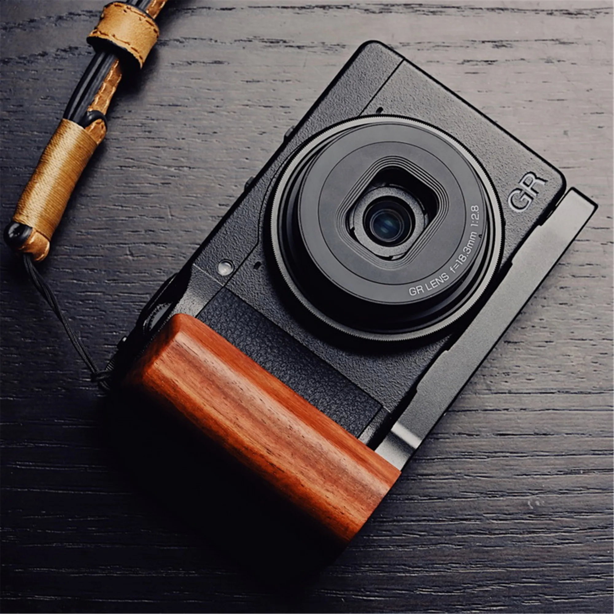 Деревянная рукоятка с алюминиевой основой для Ricoh GR3 GRIII|Моноподы| |