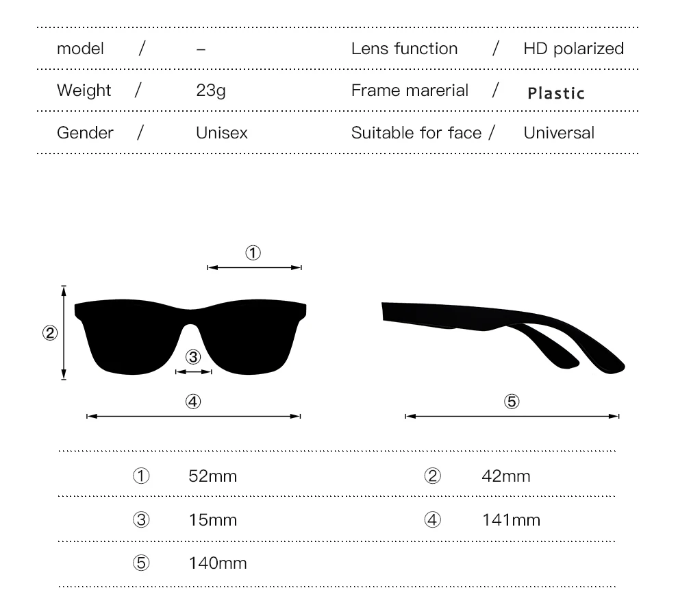 Поляризованные мужские солнцезащитные очки подходят для вождения Для мужчин s