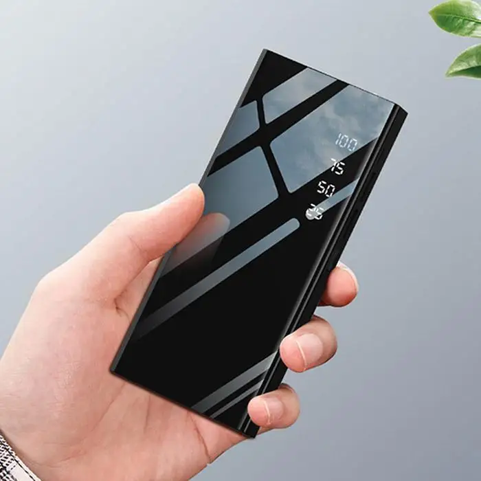 Новый 30000mAh внешний аккумулятор mi rror портативный мобильный телефон зарядное