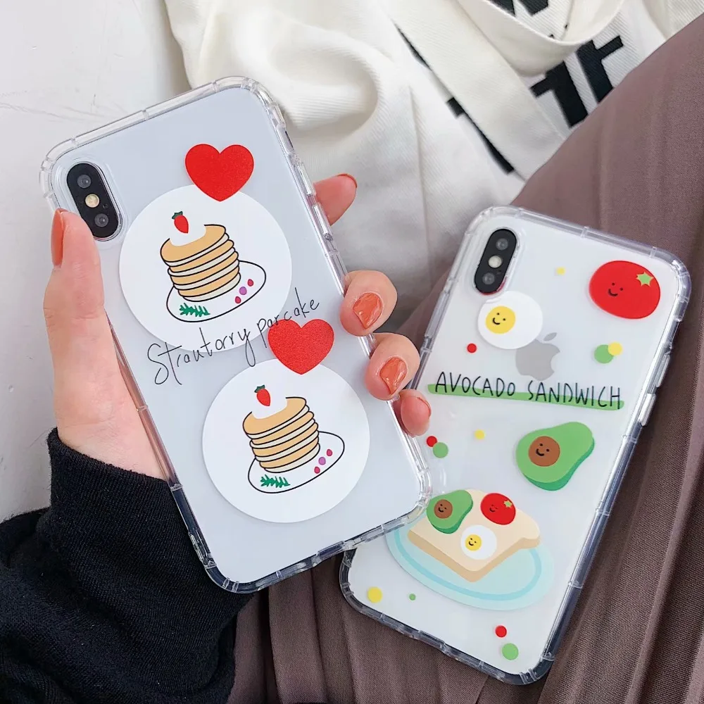 ORYKSZ милый узор чехол для телефона iPhone X XS Max XR iphone 8 7 6S Plus Силиконовый ТПУ