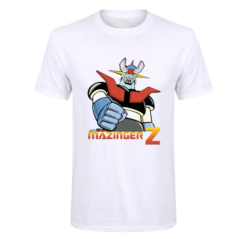 2017 новое поступление Аниме Mazinger Z Мужская футболка по индивидуальному заказу 100%