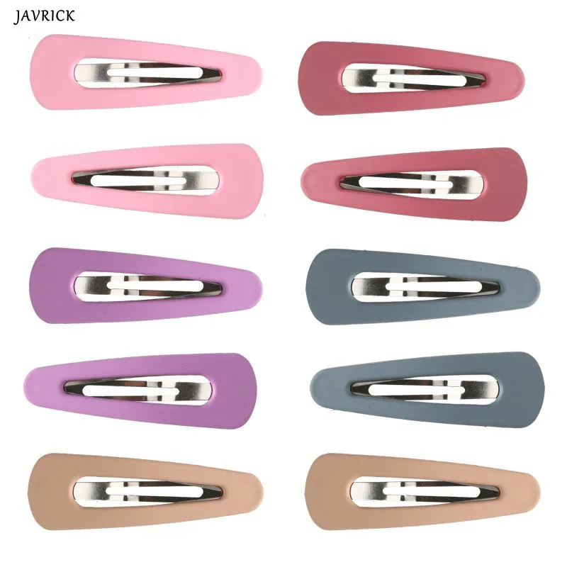 6 шт./компл. модная заколка для волос с геометрическим рисунком матовая текстура