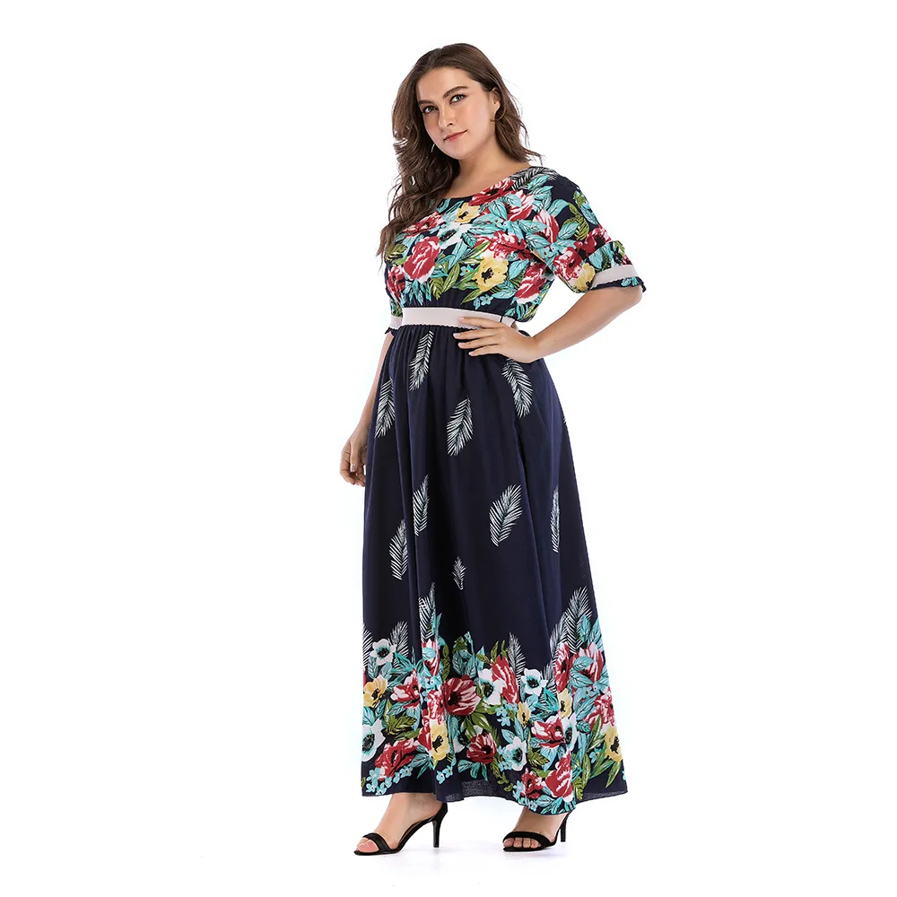 2018 женская летняя элегантная пляжная одежда Boho женское богемное длинное платье