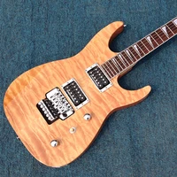 free shipping starshine jackson electric guitar good quailty korean factory mahogany body with quilted maple top veneer