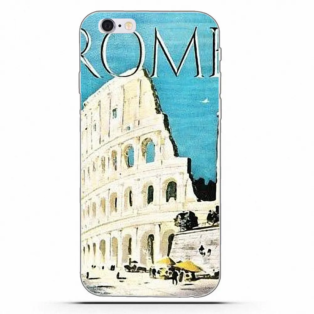 Soft Best Cases For Huawei G7 Y6 II Y7 Xiaomi Redmi Note 2 3 5 Mi 4 4C 4I 5S 5X 6X 8 SE Pro Vintage Colosseum Rome Italy S | Мобильные