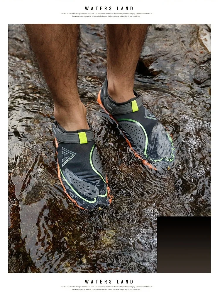 HUMTTO Men's Upstream Shoes Ultralight Breathable Quick Dry Hiking Shoes Women Outdoor Camping Wearable Sneakers