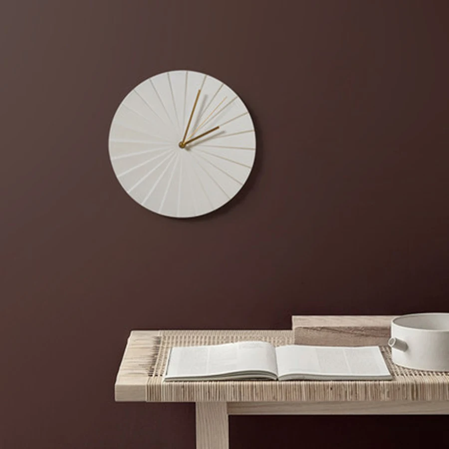 Керамические Роскошные Настенные часы в скандинавском стиле креативные тихие