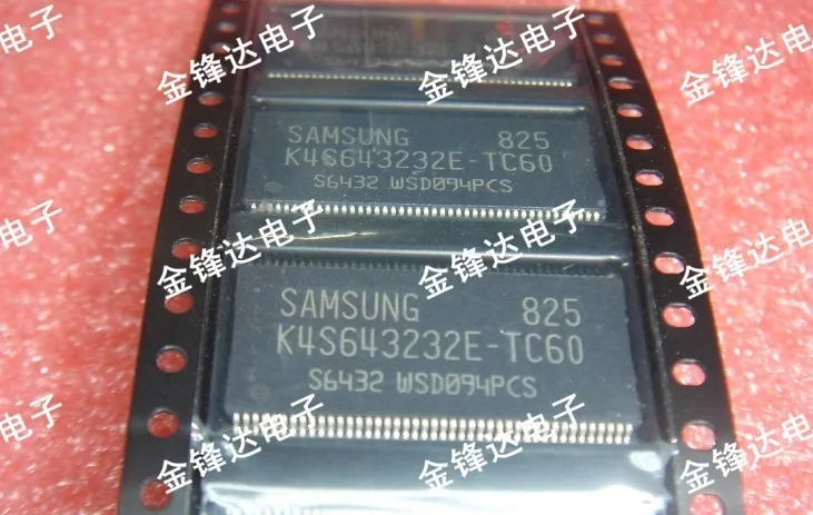 Флэш-памяти новый оригинальный K4S643232E-TC60 целостности &quot | Электронные компоненты