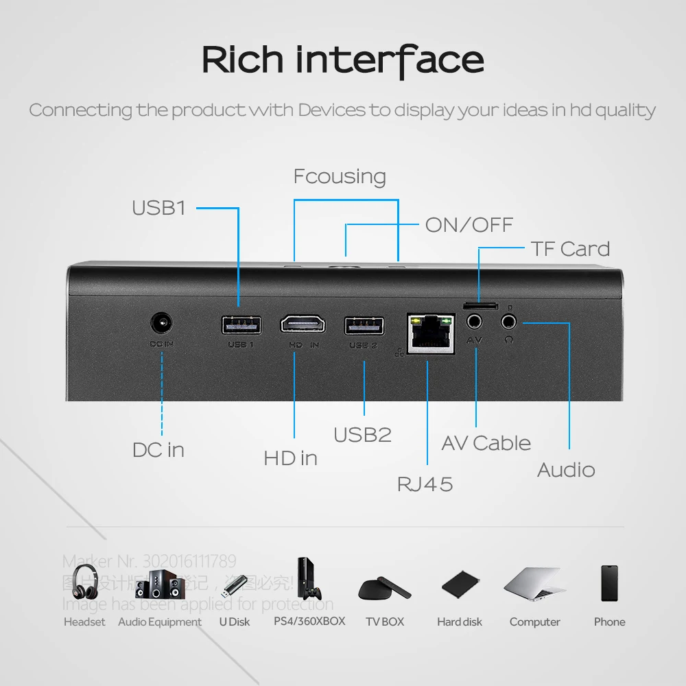 Новейший мини проектор AUN V7 1280x800 P Android WIFI Bluetooth светодиодный проектор. Поддержка 4K