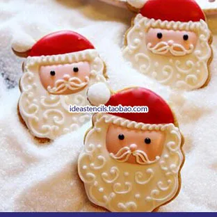1 pc Merry Christmas Series Cookie Molds Stainless Steel Santa Claus Bell Snowman Cutter Fondant Decoration | Дом и сад