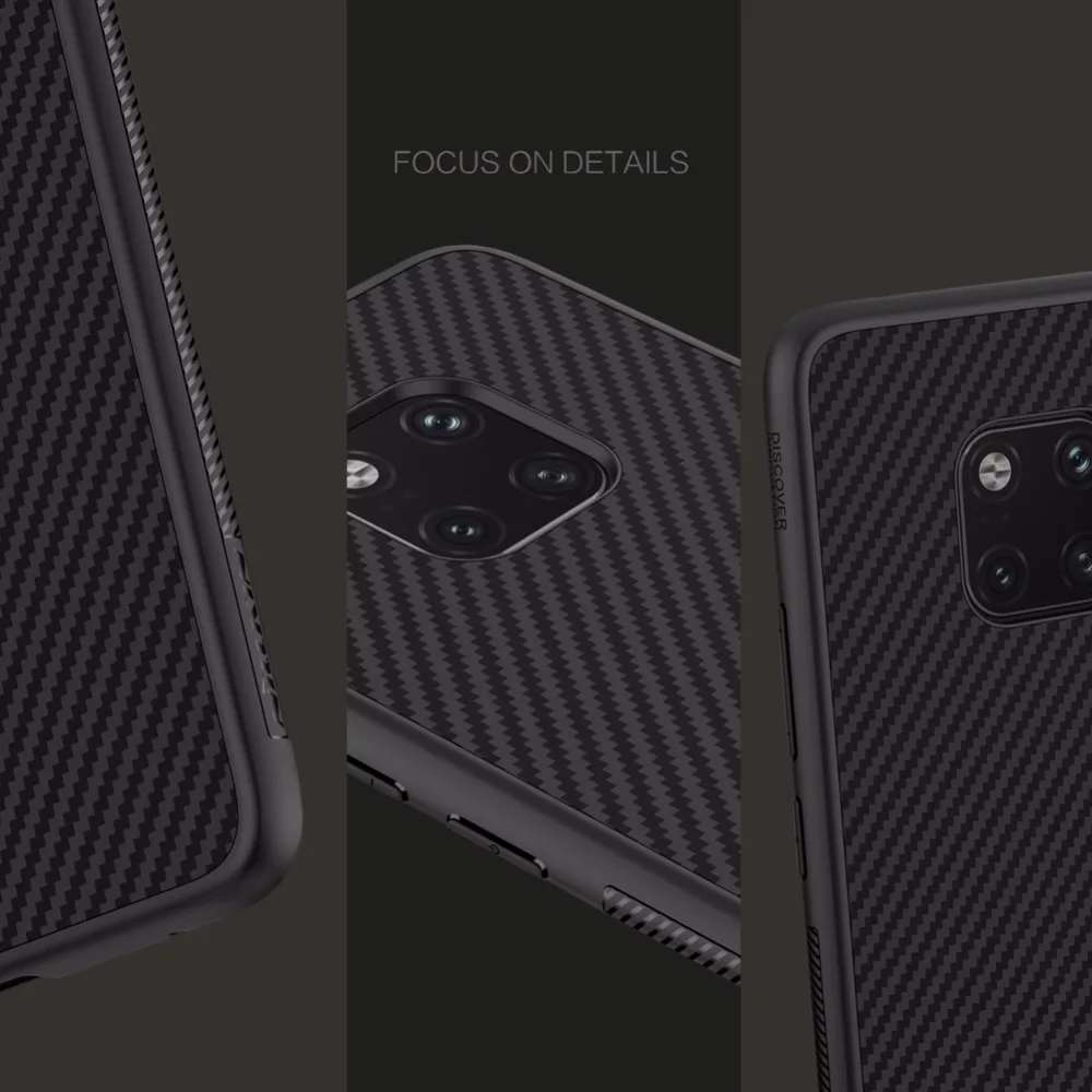 Чехол Nillkin из синтетического волокна для huawei mate 20 pro из углеродного волокна PP Shield задняя крышка чехол для huawei mate 20 pro