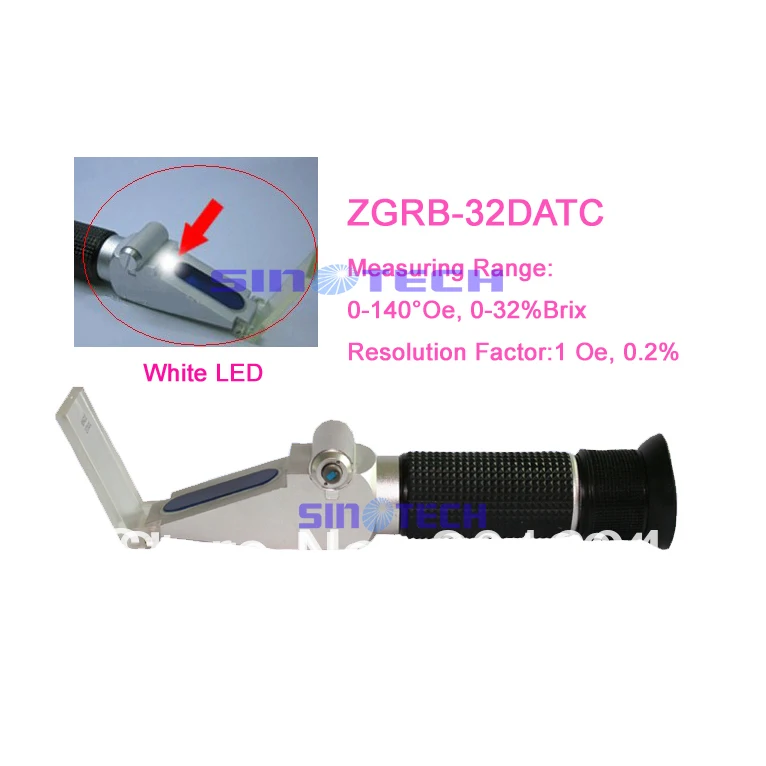 Ручной световой рефрактометр|refractometer china|atc 2katc brix refractometer |