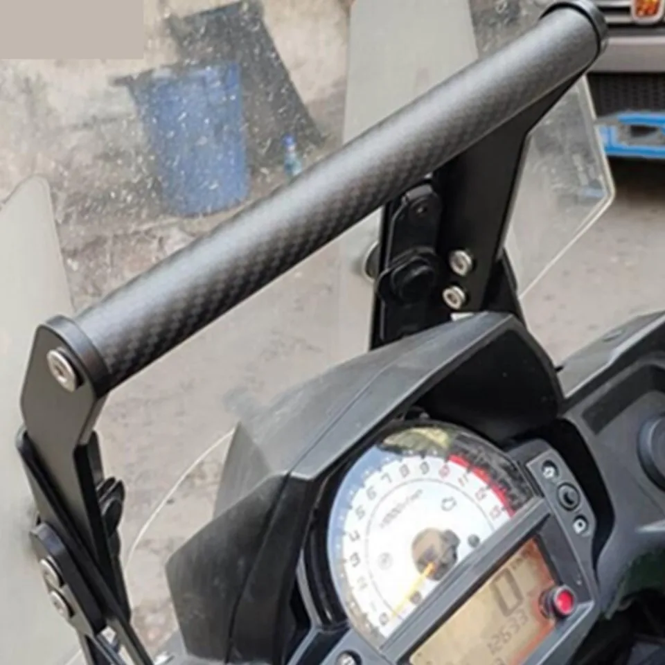 MTKRACING Мотоцикл с ЧПУ модифицированный gps навигационный кронштейн мотоцикл мобильный телефон Накладка для KAWASAKI VERSYS 650 KLE 650