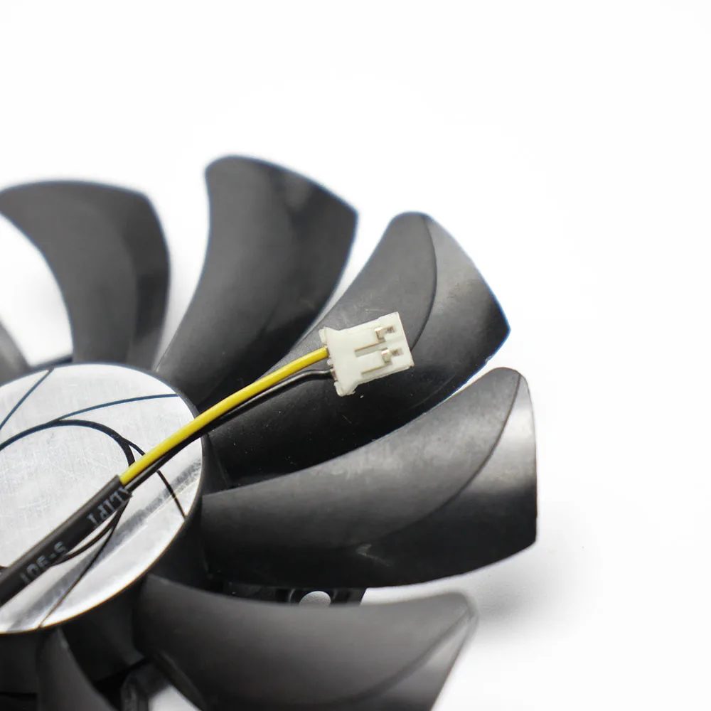 HA9010H12F Z 85 мм 0.57A 2Pin GTX1050 охлаждающий вентилятор GPU для MSI Geforce GTX 1050 2G 1050Ti 4G OC